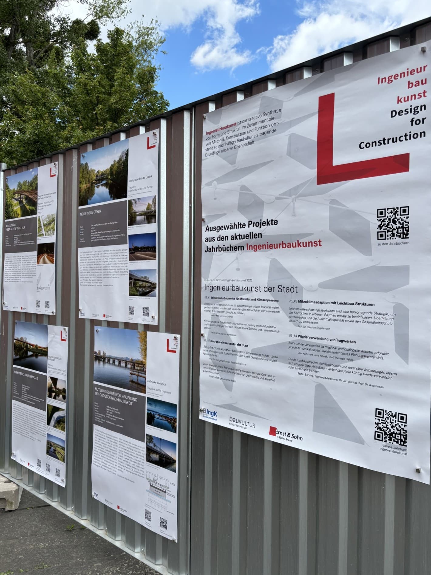 Pop-up Ausstellung Ingenieurbaukunst Konvent der Baukultur 10.–11. Juni 2026