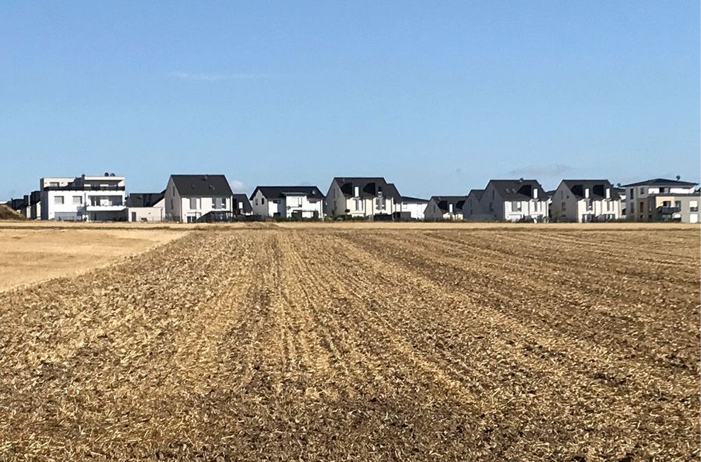 Bild 4 Neubausiedlung in Feldrandlage