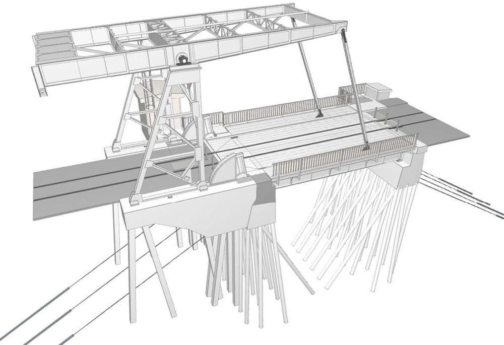 Bild 2 Axonometrie des BIM-Modells