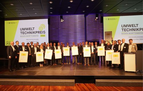 Bild 2 Der Umwelttechnikpreis Baden-Württemberg wurde am 11. November 2025 in der Schwabenlandhalle in Fellbach zum neunten Mal verliehen. (Foto: bmf Armin Burkhardt)